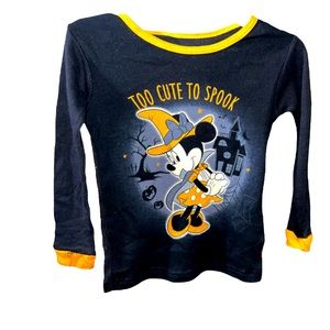 Girl pijama set of Halloween Minnie design